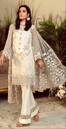 Ramsha 191 A Butter net with heavy embroidery Work Pakistani Suit