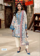 Shree Fabs 4249 Pure Cotton Printed With Embroidery Work Pakistani suit