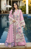 Shree Fabs 4271  Designer Pure Cotton With Heavy Self Embrodery