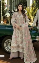 Shree Fabs 4276 Designer Pure Cotton With Heavy Self Embrodery