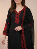 Lg-2079 B Premium Cotton  Embroidery Work Pakistani Suit