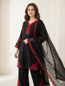 Lg-2079 B Premium Cotton  Embroidery Work Pakistani Suit