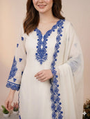 Lg-2079 A Premium Cotton  Embroidery Work Pakistani Suit