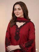 Lg-2079 C Premium Cotton  Embroidery Work Pakistani Suit