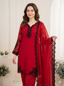 Lg-2079 C Premium Cotton  Embroidery Work Pakistani Suit