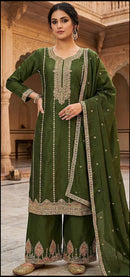 Hoor Tex 553 B Designer Heavy Chinon Silk Pakistani Suit