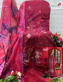 Saniya Trendz 1003 Cotton With Chikankari Embroidered Work Pakistani Suit