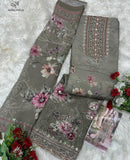 Amrutvela AT 209 A Pure Viscous Maslin Digital Printed Pakistani Suit