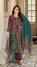 Amrutvela At 220 B Pure Viscous Maslin Digital Printed Pakistani Suit