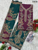 Amrutvela At 220 B Pure Viscous Maslin Digital Printed Pakistani Suit