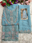 Shree Fabs SF 5586 A Premuim Chiffon Heavy Embroidery Work Pakistani Suit