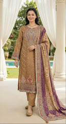 Shree Fabs  Kt 347 B Pure Viscous Maslin Digital Printed Work Pakistani Suit