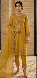 Hoor Tex  Hf-723 A Premuim Heavy Chiffon Silk Pakistani Suit