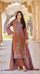 Shree Fabs Kt 318 B Designer Pure Viscous Maslin Digital Printed Pakistani Suit
