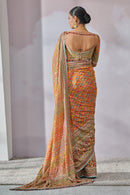 ASN 101 Presenting You Most Beautiful Latest Real Mirror Work Saree
