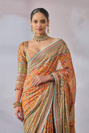 ASN 101 Presenting You Most Beautiful Latest Real Mirror Work Saree