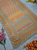 ASN 101 Presenting You Most Beautiful Latest Real Mirror Work Saree