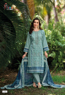 Shree Fabs 2705 Pure Cotton Print With Exclusive Self Embrodery Work Pakistani Suit