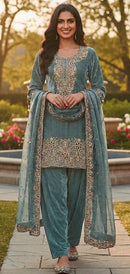 Hoor Tex  Hf 797 D Designer Heavy Jimmy Choo Pakistani Suit