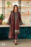 Deepsy Suits 1862 Pure Cotton Heavy Patch Embroidery Work Pakistani Suit