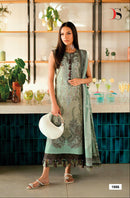 Deepsy Suits 1866 Pure Cotton Heavy Patch Embroidery Work Pakistani Suit
