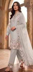 Hoor Tex 809 B Designer Heavy Georgette With Zarkan Work Pakistani Suit