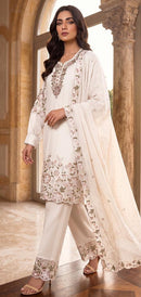 Hoor Tex 809 C Designer Heavy Georgette With Zarkan Work Pakistani Suit