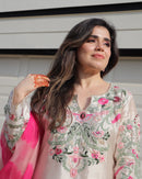NSR 858 Natural Crep Silk With Emboridery Sequence Work Salwar Suits