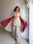 SRK 5345 Tebby Organza Party Wear Salwar Suits