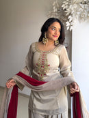 SRK 5345 Tebby Organza Party Wear Salwar Suits
