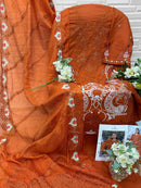 Florent 1076 A Cambric Cotton With Heavy Embroidery Work Pakistni Suit