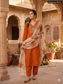 KR 412 Premium Roman Silk Casual Wear Kurtis