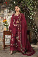 Deepsy Suits 1745 A Designer Pure Cotton With Heavy Self Embroidery Work Pakistani Suit