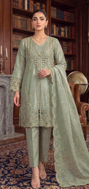 Hoor Tex 699 A Designer Heavy Chiffon Pakistani Suit