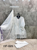 Hoor Tex 699 C Designer Heavy Chiffon Pakistani Suit