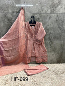 Hoor Tex 699 D Designer Heavy Chiffon Pakistani Suit