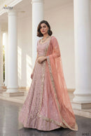 Alizeh 1012 Thread Zari Sequins Embroiedery Work Lehnga