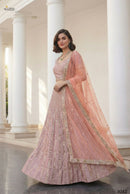 Alizeh 1012 Thread Zari Sequins Embroiedery Work Lehnga