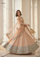 Alizeh 1013 B Thread Zari Sequins Embroiedery Work Lehnga