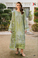 Deepsy Suits 1991 Pure Cotton Heavy Patch Embroidery Work Pakistani Suit