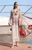 Saniya Trendz 33001 Cotton With Chikankari Embroidered Work Pakistani Suit