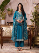 Alizeh 7085 Pure Organza designer suit