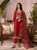 Alizeh 7087 Pure Organza designer suit