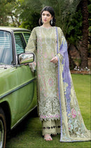 Saniya Trendz 29001 A Cotton With Chikankari Embroidered Work Pakistani Suit