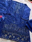 Mehboob Tex 2020 A Pure Cotton With Heavy Embroidery Work Pakistani Suit