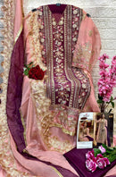 Ramsha 548 B Orgenza Work With Embroidery Work Pakistni Suit