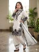 LG 2090 Roman Embroidery Cut Work Traditional Farshi Salwar Suits