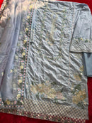 Mehboob Tex 1802 A Pure Cotton Emboridery Work Pakistani Suits