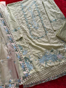 Mehboob Tex 1802 B Pure Cotton Emboridery Work Pakistani Suits