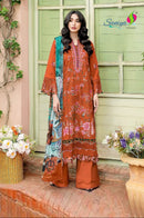 Saniya Trendz 7182 Cotton With Chikankari Emboridery Work Pakistani Suits